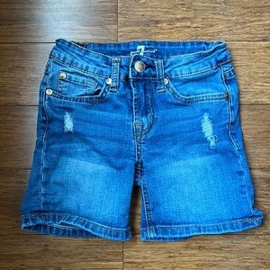 7 For All Mankind denim shorts